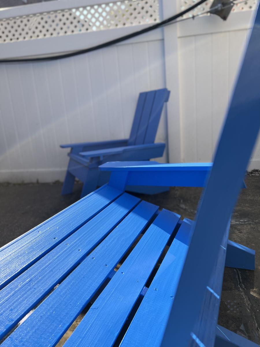 Blue Adirondack Chairs Ana White